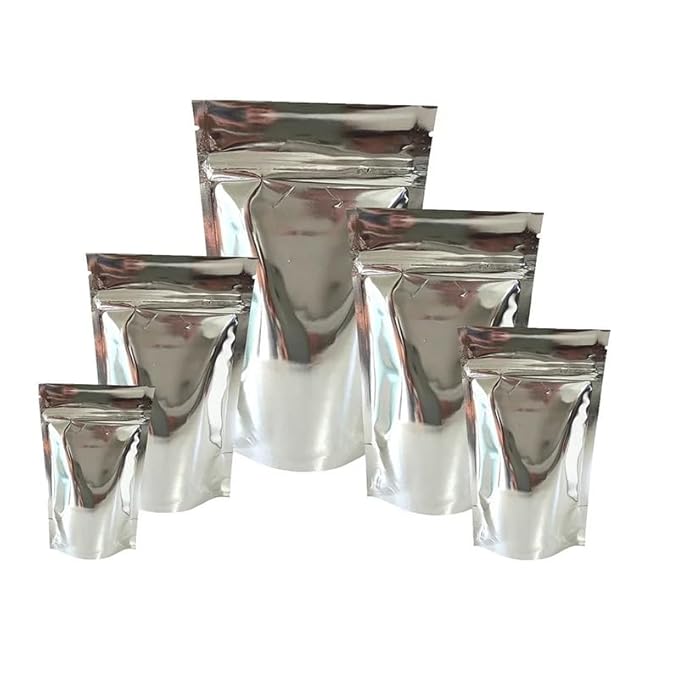 Both Side Silver Stand Up Pouch